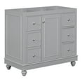 thumbnail image 4 of Miekor Furniture [Cabinet Only] 36" Gray Bathroom vanity 76AAE, 4 of 8