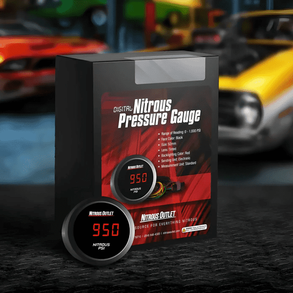 Nitrous Outlet Digital Nitrous Pressure Gauge (2-1/16")