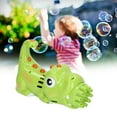 thumbnail image 4 of Kids Bubble Machine, Kids Bubble Maker Toy Handheld Portable Cartoon Animal Pattern Green Outdoor Toys For Over 3 Toddlers, 4 of 8