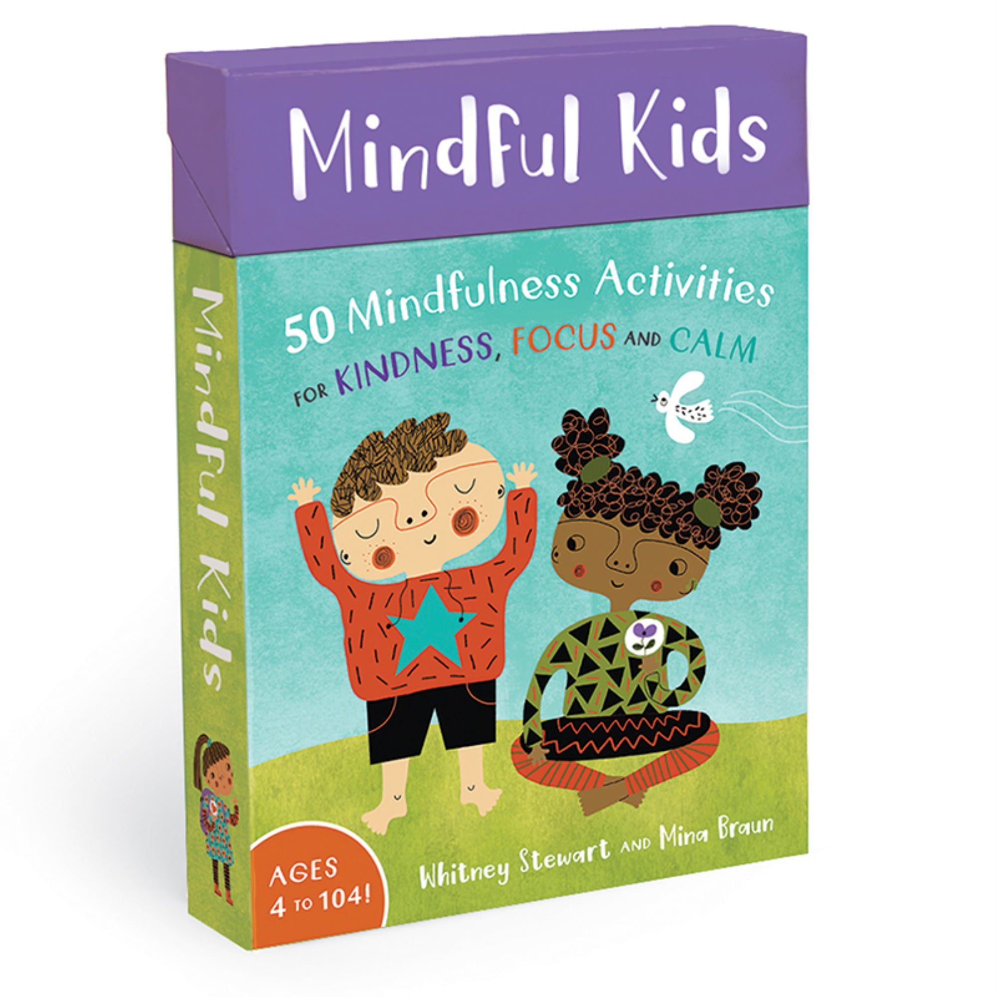 mindful kids 50 mindfulness activities for kindness focus andcalm walmart com