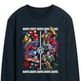 thumbnail image 3 of Marvel - Heroes Vs Villains - Men's Long Sleeve Graphic T-Shirt, 3 of 5