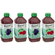 Berri Lyte Acai and Cherry Organic Pediatric Electrolyte Variety Pack, Natural, Plant-Based, 4 Pack, 1 Liter