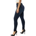 thumbnail image 3 of Dollhouse Women's Juniors Butt Seam Skinny Jean, 3 of 3