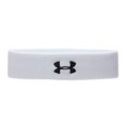 thumbnail image 1 of Under Armour Bandeau de Performance pour Hommes, Blanc (100)/noir, Taille Unique, 1 of 10