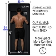 Yoga Mat Thick Wide and Long. 84x30 Workout Mat