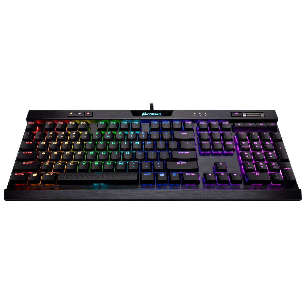 K70 RGB MK.2 Low Profile RAPIDFIRE Mechanical Gaming Keyboard