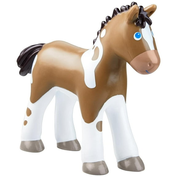 HABA Little Friends Foal Abby - 3.75" Farm Animal Toy Horse Figure