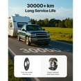 thumbnail image 6 of KFFKFF Electric Trailer Brake Kit, 12.25 x 3.375 Inch, Set of 2 Pairs Self-Adjusting Brakes for 10,000 lbs Axle, Backing Plates for Brake System Replacement, Compatible with Trailers and RVs, 6 of 9