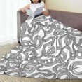 thumbnail image 6 of Fuzoiu Snake Print Ultra-Soft Micro Fleece Blanket,All Seasons Flannel Throw, Lightweight Blanket for Bed, Sofa, Couch, Movie Night, Camping, and Travel-50"x40", 6 of 7