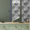 thumbnail image 5 of Ambesonne Romantic Flowers Peel & Stick Wallpaper for Home, Melancholic Floral, 13"x36", Charcoal Grey Off White, 5 of 5