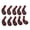 Red, variant on 10Pcs Golf Iron Head Cover Mesh Fabric Golfs Club Headcover Waterproof Golf Putter Cover Set Fit Most Brand Golf Iron