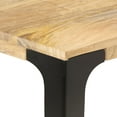 thumbnail image 2 of vidaXL Dining Table 160x80x76 cm Solid Mango Wood, 2 of 5