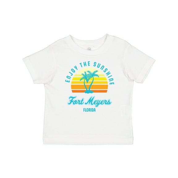 Inktastic Summer Enjoy the Sunshine Fort Meyers Florida in Blue Boys or Girls Baby T-Shirt