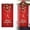 C, variant on Custom Printed Door Curtains Polyester Material Fabric Hanging Tapestry Privacy Screen Easy Hang Durable for Home Room Divider Door Window Wall