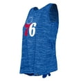 thumbnail image 2 of Women's New Era Royal Philadelphia 76ers Space Dye Active Tank Top, 2 of 3