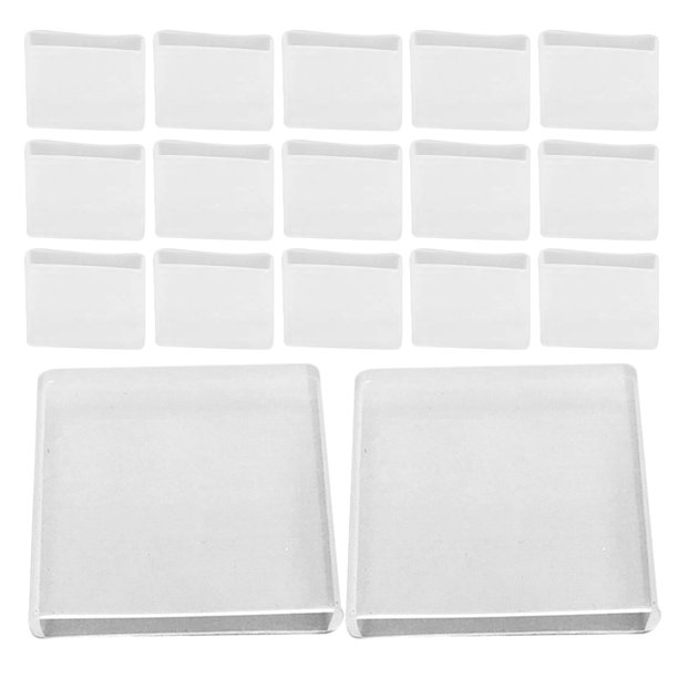 50 tiras de silicona transparentes para perchas, antideslizantes, para pantalones, aptas para uso en interiores y exteriores