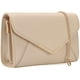thumbnail image 1 of Bolso de mano DEXMAY para mujer, piel saffiano sintética, estilo nude, 1 of 7