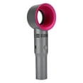 thumbnail image 3 of Mini ventilador portátil de mano sin aspas, recargable por USB, de cuarta generación, para el hogar y el exterior (rosa rojo), 3 of 12