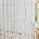 thumbnail image 4 of Cortina de Hilo con Borlas y Bordado de Crisantemos Pequeños | Cenefa de Poliéster Transpirable | Separador de Puerta de 99 X 199 Cm | Ligero, Fácil de Limpiar y Decorativo, 4 of 6