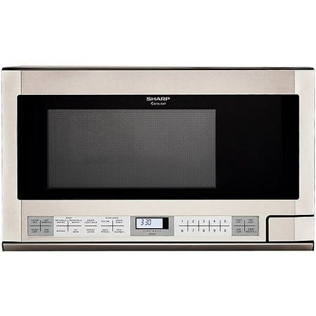 Sharp R1214 Carousel Over The Counter Microwave Oven 1 5 Cu Ft Sharp R1214 Carousel Over The Counter Microwave Oven 1 5 Cu Ft 1100w
