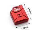 thumbnail image 2 of ZLight RCGOFOLLOW Aluminum Alloy Garnish RC Upgrade Part Rc Garnish For 1/24 Axial Scx24 RC Car Part RC Car Accessories Red, 2 of 5