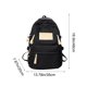 thumbnail image 3 of Mochila escolar de gran capacidad con múltiples compartimentos, poliéster resistente al agua, correas ajustables, bolsa de viaje y escuela unisex, 45x35 cm., 3 of 6