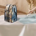 thumbnail image 3 of HELLHERO Protective Travel Steamer Storage Bag Winter Snowman Zipper Handle Compatible with Full-Size Irons and Accessories, Bag Only, 3 of 6