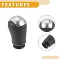 thumbnail image 5 of Unique Bargains 6 Speed Manual Gear Shifter Knob - Stick Shifter Lever Knob - for Ford C-MAX 2003-2008 Plastic - 1 Pc, 5 of 6