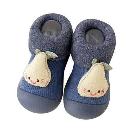 

TAIAOJING Baby Toddler Floor Sock Shoes Boys Girls Animal Cartoon Prewalker Non-Slip Shoe
