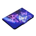 thumbnail image 4 of Feishell Fit for Apple iPad 10th Generation 10.9 inch 2022 Smart Case Support Auto Sleep Wake,Ultra Thin Pattern PU Leather Shockproof Folio Flip Stand Card Slots Protective Cover,Butterfly, 4 of 10