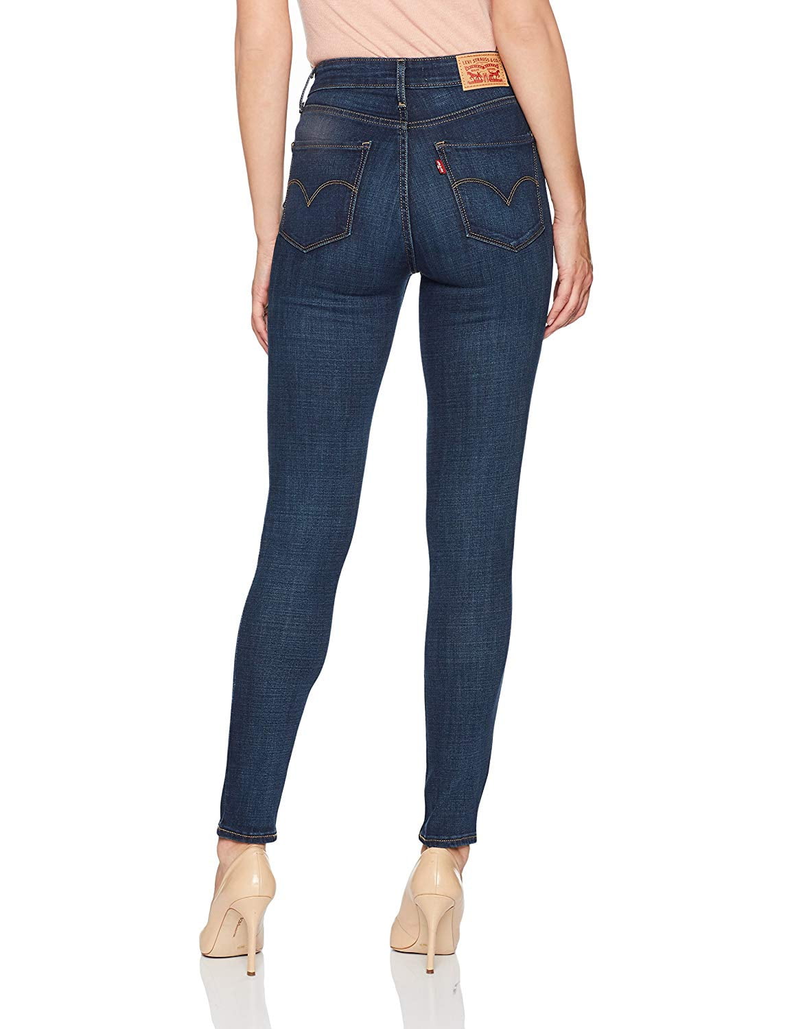levi's 721 high rise skinny blue story