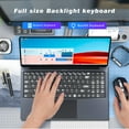 thumbnail image 5 of KUU 16" Laptop Core i5, 16GB RAM, 512GB SSD, Win 11 Pro, 1920x1200 FHD, BT5.0, HDMI, Backlit Keyboard, MS Office, Gaming, 5 of 9