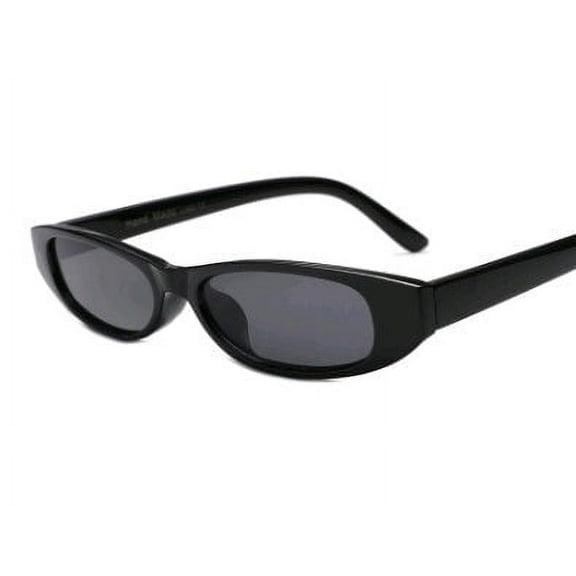 Womens Fashion Sunglasses UV400 Protection Small Frame Candy Color Design Durable Plastic Frame High Strength Lenses