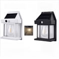 thumbnail image 1 of Lámpara de pared solar para exteriores, lámpara de tungsteno impermeable para exteriores, lámpara de noche para jardín, villa, iluminación, lámpara de jardín de inducción, 1 of 2
