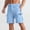 A218 Light Blue, variant on Xdegoge Hiking Shorts for Men Quick Dry Lightweight Cargo Shorts with Zipper Pockets Elastic Waist Stretch Golf Outdoor Summer Casual Travel Camping Wear