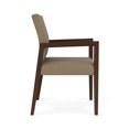 thumbnail image 3 of Pemberly Row Waiting Reception Guest Chair Wood Frame in Brown, 3 of 5