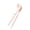 Pink, variant on Visland 1/2 Pair learning chopstick helper, Children's Training Chopsticks, Animals Chopsticks for childrens beginners