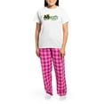 thumbnail image 4 of CafePress - County Meath Women's Light Pajamas - Women's Short Sleeve Print T-Shirt and Pants Light Cotton Pajama Set, 4 of 7