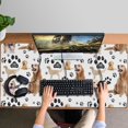 thumbnail image 4 of Long Mouse Pads for Desk,Golden Retriever Desk Mats on Top Of Desks, Desk Mouse Pad Extra Large with 3mm Non-Slip Base and Stitched Edge for Gaming,Office,Work,Home 47.3"x23.6", 4 of 6