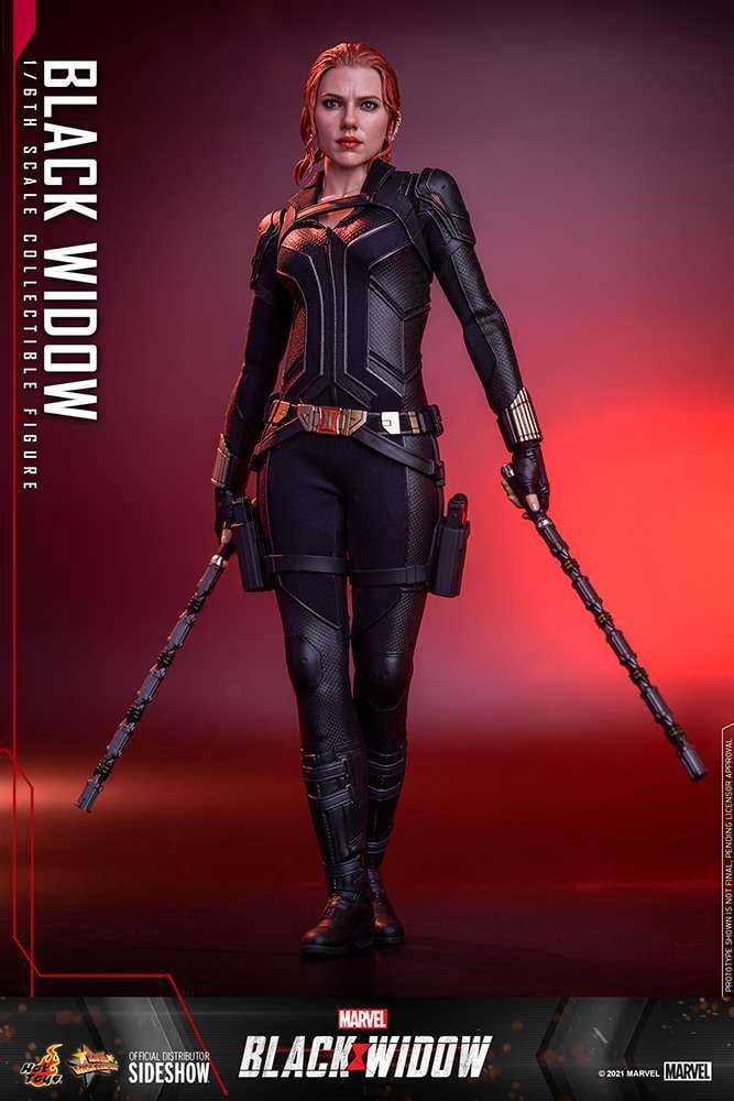 Figure Hot Toys MMS603 - Marvel Comics - Black Widow - Black Widow Standard Version