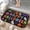 Happy Halloween, variant on 1pc Peacock Feathers Absorbent Non-Slip Bathroom Thickened Flannel Rug Decor,Soft,Quick Drying,Suitable For Indoor/outdoor Use,Bathrooms,Bedrooms,Kitchens,Terrace,Laundry Rooms,16"x24"