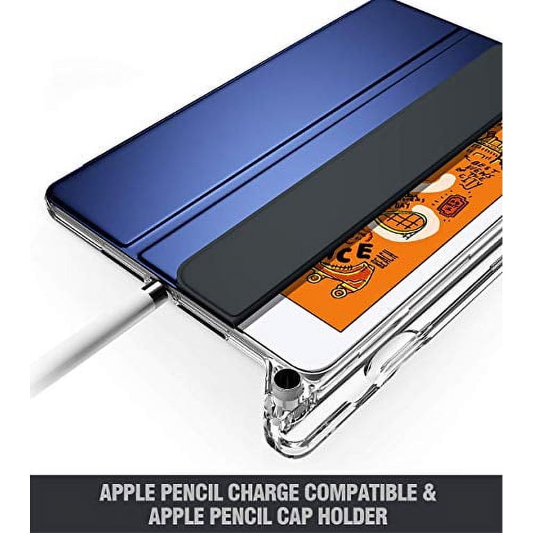 Poetic Smart Cover with Apple Pencil Holder, Flexible Soft Clear