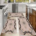 thumbnail image 6 of Farmhouse Kitchen Rugs Set 3 Piece, Boho Kitchen Mats for Floor, Non-Slip Kitchen Rug Waterproof Mats for Kitchen, Runner Rugs for Hallway Laundry Holiday Sink Decor, 6 of 12