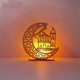 thumbnail image 5 of Lámpara LED decorativa para Ramadán, adorno de lámpara de media luna y estrella para musulmanes, 5 of 5