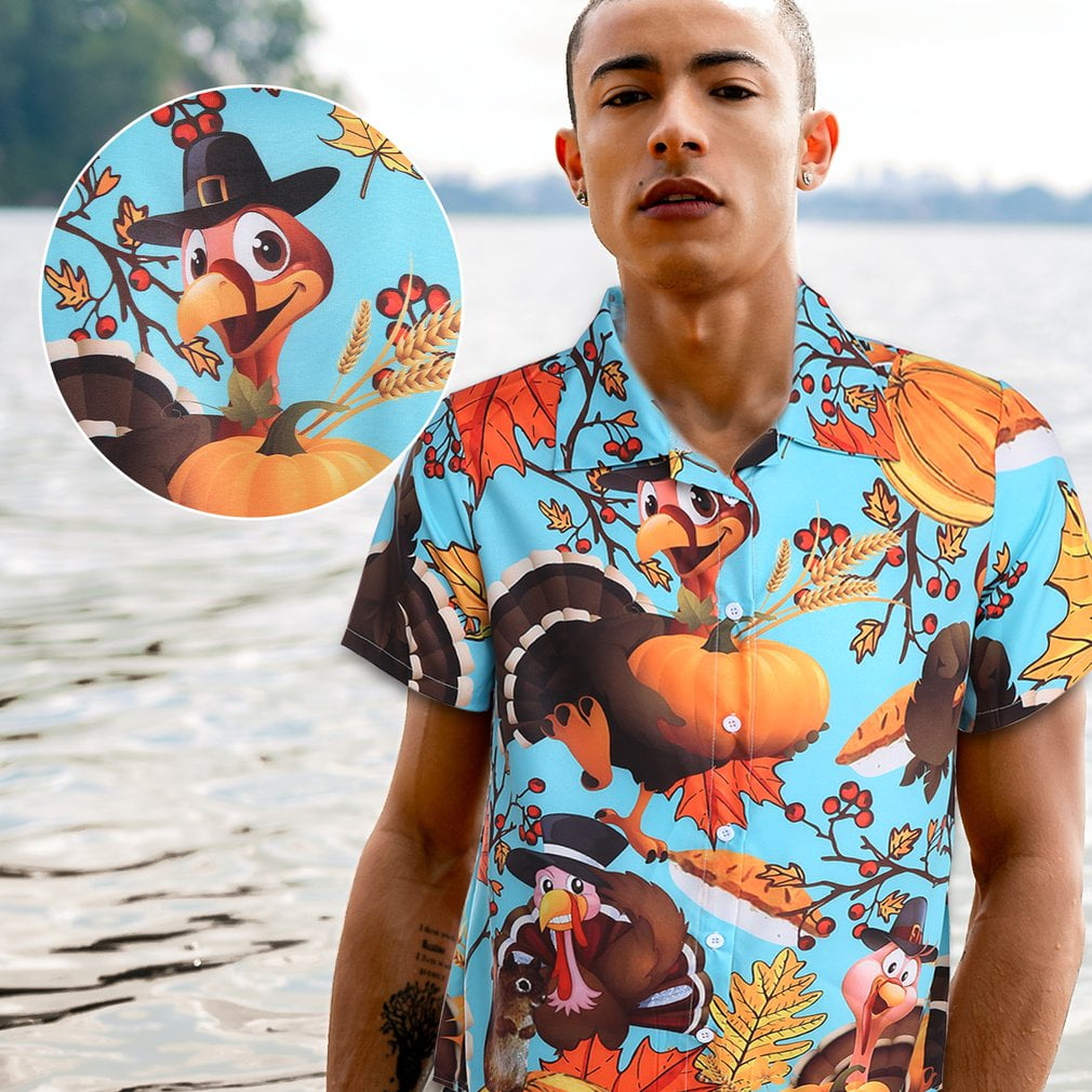 Turkey hawaiian shirt Clearance