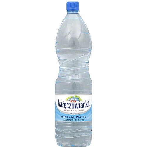 Naleczowianka Natural Mineral Water, 50.72 fl oz, (Pack of 6) by