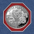 thumbnail image 5 of New York Giants Super Bowl Ticket and Game Coin Collection Framed, 5 of 7