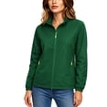 thumbnail image 6 of Lmueinov Plus Size Women's Lightweight Rain Jacket Waterproof Windbreaker Rainjacket for Women Stand Collar Full Zip Outdoor Jacket with Zip Pockets, 6 of 7
