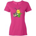 thumbnail image 3 of Inktastic Monarch Butterfly Caterpillar- Cute Baby Insect Women's T-Shirt, 3 of 5