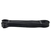 YOA Resistance & Stretch Band | Perfect for Pull-ups, Chin Ups, Muscle Ups, Ring Dips, Home Gym, Crossfit, Power Lifting, Physical Therapy & All Serious Fitness Programs (Black)